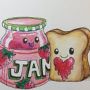 Jam on toast