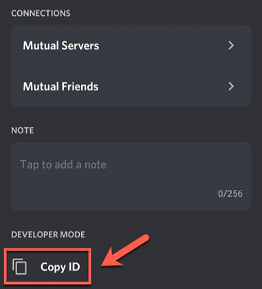 How to enable Discord developer mode on mobile